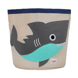 3 SPROUTS - Játékkosár Shark Gray