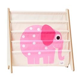 3 SPROUTS - Könyvtartó Elefánt Rózsaszín