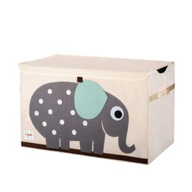 3 SPROUTS - Játékláda Elephant Gray