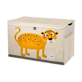 3 SPROUTS - Játékláda Leopard Orange
