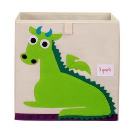 3 SPROUTS - Tároló doboz Dragon Green