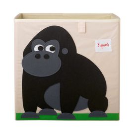 3 SPROUTS - Tároló doboz Gorilla Black