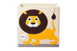 3 SPROUTS - Tároló doboz Lion Yellow
