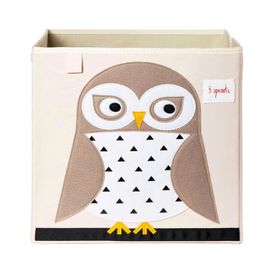 3 SPROUTS - Tároló doboz Owl White