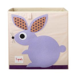 3 SPROUTS - Tároló doboz Rabbit Purple