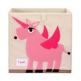 3 SPROUTS - Tároló doboz Unicorn Pink