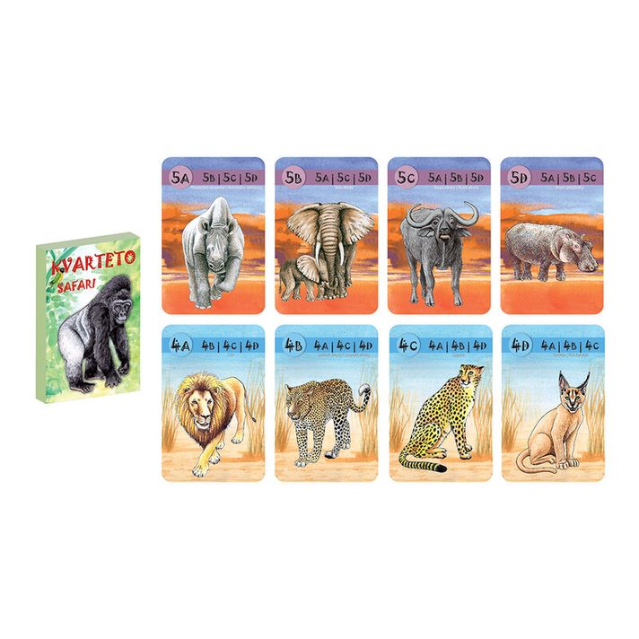 AKIM - Kártyák Quartet - Safari