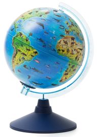 ALAYSKY'S - 25 cm ZOO Cable - Free Globe for kids with Led  EN