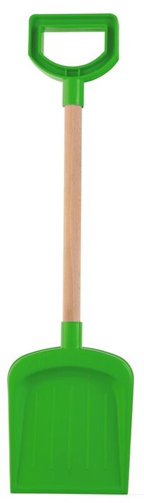 ANDRONI - Lapát fa nyéllel - hossza 53 cm, zöld