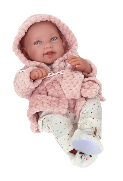 ANTONIO JUAN - 50153 LEA - valósághű baba, teljesen vinil testtel - 42 cm
