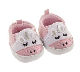 ANTONIO JUAN - 92004-6 Cipő babához - rózsaszínű cipők egyszarvúval
