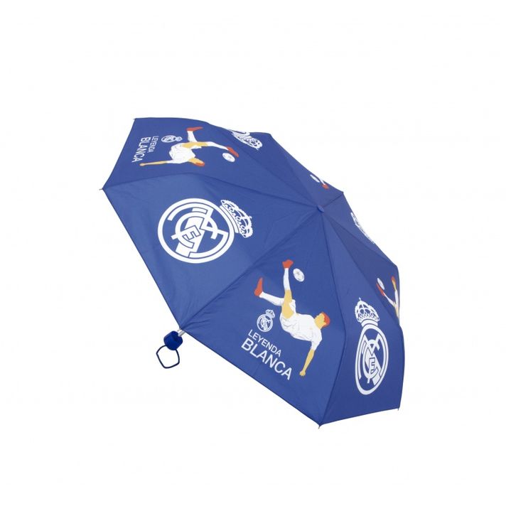 ARDITEX - Összecsukható esernyő REAL MADRID C.F. Fehér/kék, RM12972