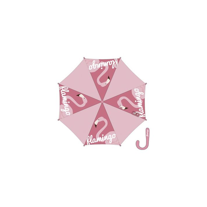 ARDITEX - ZASKA Női automata esernyő FLAMINGO