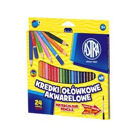 ASTRA - Akvarell színező ceruzák 24db + ecset, 312110005