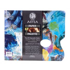 ASTRA - ARTEA Papírpaletta színkeveréshez, 25x30cm, 10db, 325122002