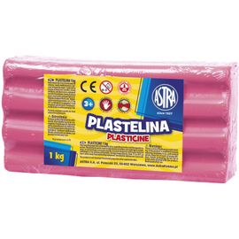 ASTRA - Gyurma 1kg világos rózsaszín, 303111007
