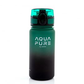 ASTRA - Egészséges palack AQUA PURE 400 ml - green/black, 511023006