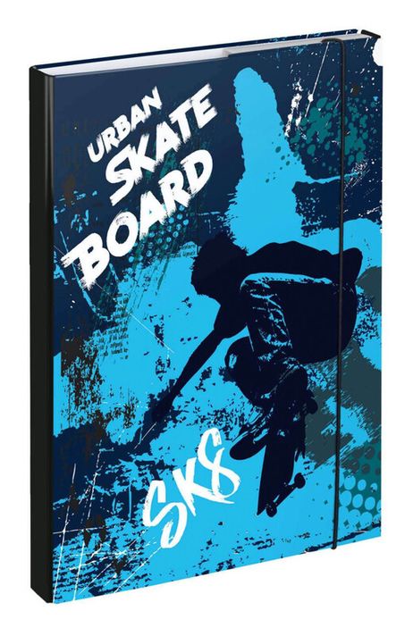 BAAGL - Füzetbox A4 Skateboard
