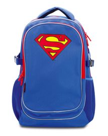 BAAGL - Iskolai hátizsák esőkabáttal Superman - ORIGINAL