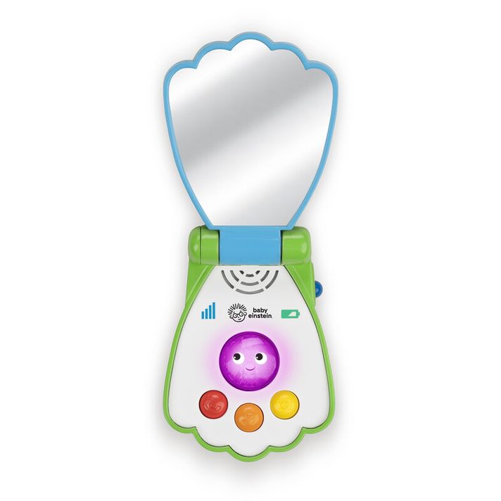 BABY EINSTEIN - Zenélő játék telefon Shell Phone™ 6hó+