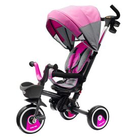 BABY MIX - Gyerek tricikli5az1-ben RELAX 360° rózsaszín