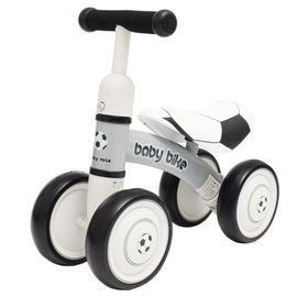 BABY MIX - Gyerek futóbicikli Baby Bike Fekete-fehér foci