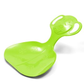 BABY MIX - Gyerek műanyag hócsúszka popsi szánkó COMFORT LINE M zöld