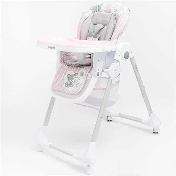 BABY MIX - Etetőszék Infant pink