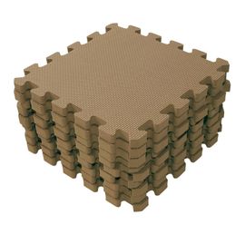 BABYDAN - Játszószőnyeg puzzle Barna 90x90 cm