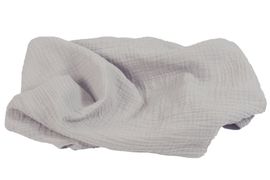 BABYMATEX - Pamut takaró Muszlin Világosszürke 120x80 cm