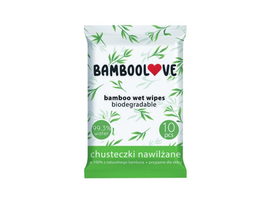 BAMBOOLOVE - Nedves törlőkendők bambusz 10 db
