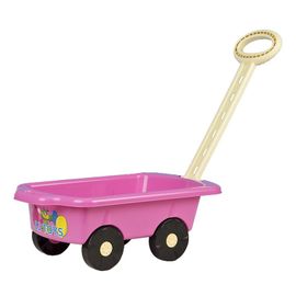 BAYO - Gyerek utánfutó Pótkocsi BAYO 45 cm rózsaszín