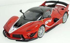BBURAGO - 1:18 Ferrari Signature FXX-K EVO No.54 (piros)