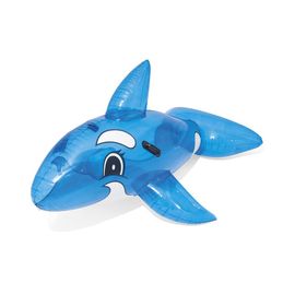 BESTWAY - Gyermek felfújható delfin kék