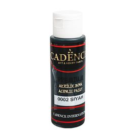 CADENCE - Akrilfesték CADENCE Premium, fekete, 70 ml