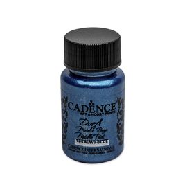 CADENCE - Akrilfesték Cadence D.Metalic, kék, 50 ml