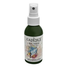 CADENCE - Textil spray festék, sötétzöld,100ml