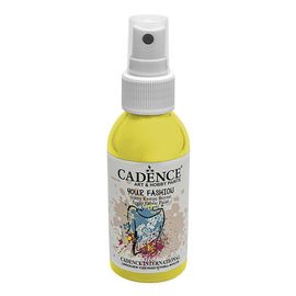 CADENCE - Textil spray festék, sárga, 100ml