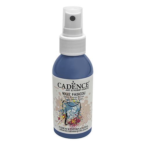 CADENCE - Textil spray festék, sötét türkiz, 100ml