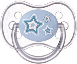 CANPOL BABIES - Szilikon cumizó szimmetrikus 0-6m Newborn Baby - kék