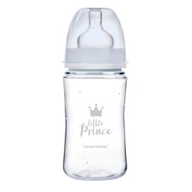 CANPOL BABIES - Royal Baby palack széles szájú 240 ml kék