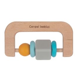 CANPOL BABIES - Fa/szilikon harapóka