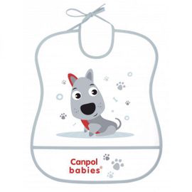 CANPOL BABIES - Cute Animals műanyag puha kutyusos melltartó - mackómackó