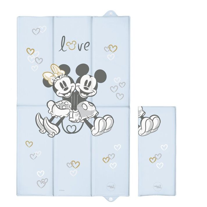 CEBA - Utazási pelenkázó alátét (50x80) Disney Minnie & Mickey Blue