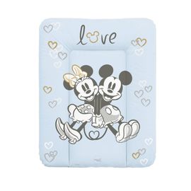 CEBA - Puha pelenkázó szőnyeg komódhoz 50x70 Disney Minnie & Mickey Blue