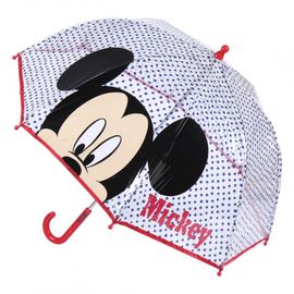 CERDÁ - Gyermek esernyő  MICKEY MOUSE Transparent, 2400000617