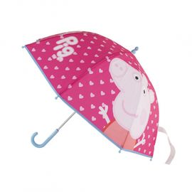 CERDÁ - Gyermek esernyő  PEPPA PIG Pinkie Transparent, 2400000598