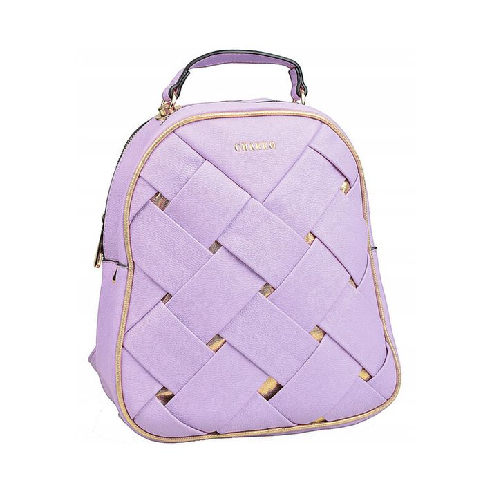 CHARRO - Női táska (hátizsák) kétkamarás - lila