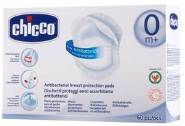 CHICCO - Antibakteriális melltartó tamponok, 60 db