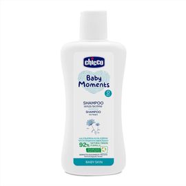 CHICCO - Baby Moments Hajsampon 92 % természetes összetevőkből 200 ml